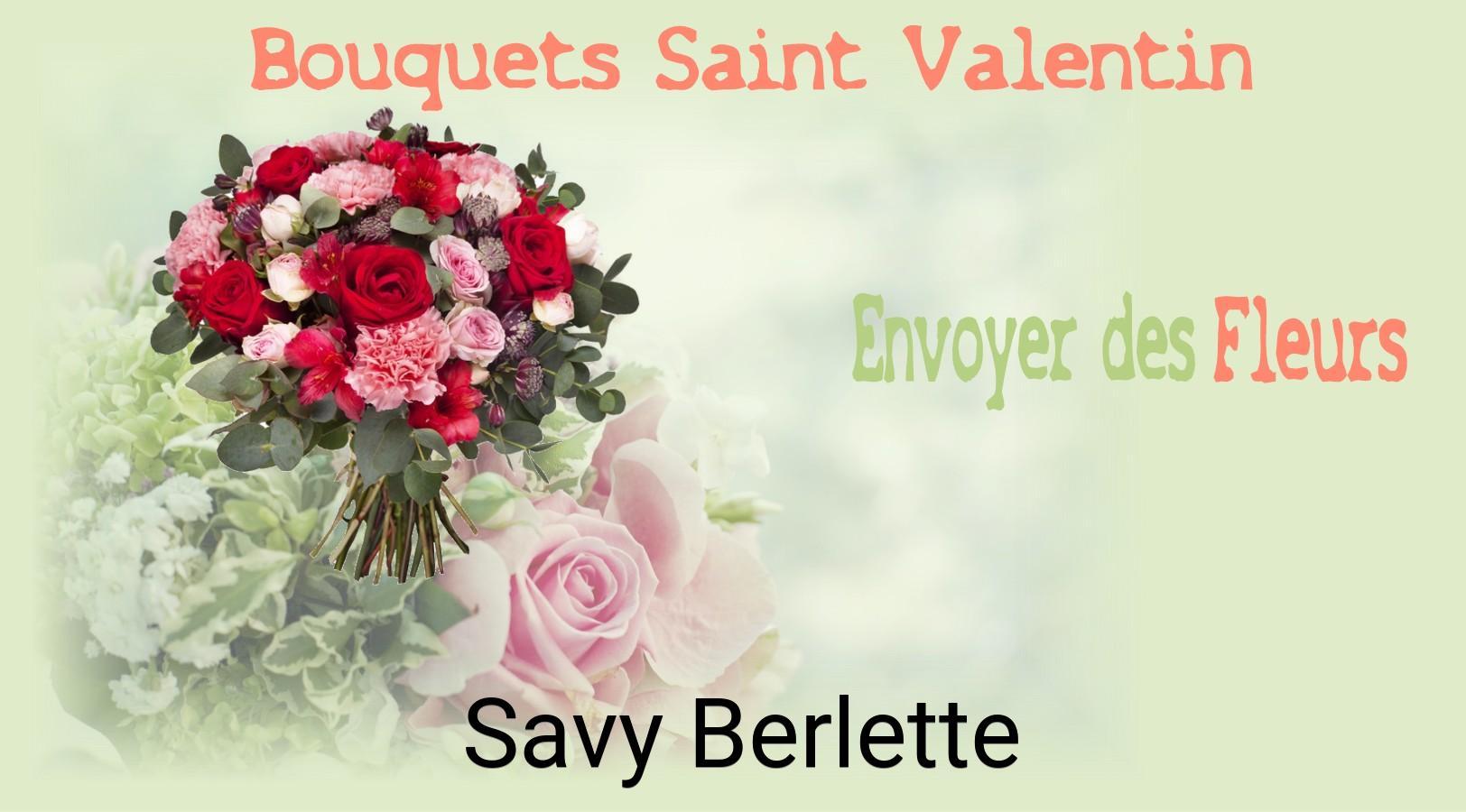 Roses de Saint-Valentin livrées à Savy-Berlette